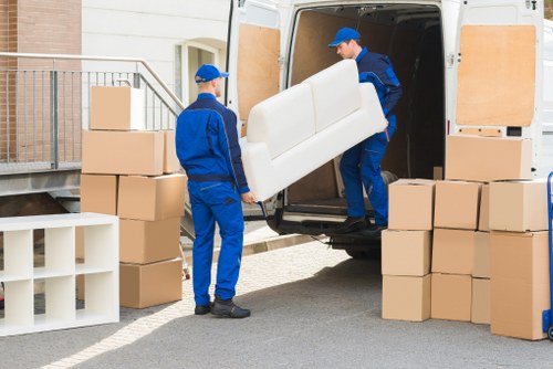 Local van transport for flat and house removals across Lambeth