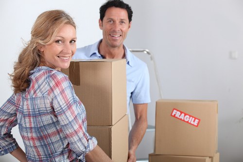 Packing and furniture handling for a Lambeth home move