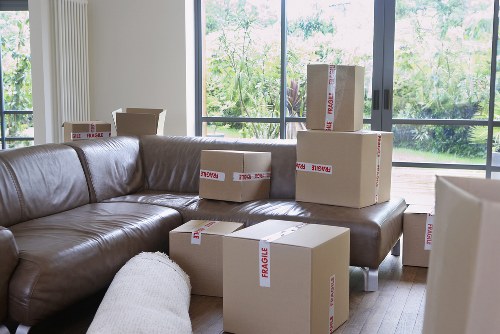 Removal quote being explained for a family house move